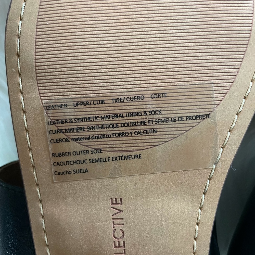 Women's Leather Double Band Sandal - Picture 5 of 8